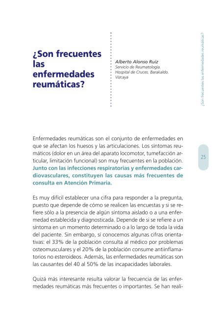 Enfermedades Reumáticas: Las preguntas de los pacientes - Pfizer