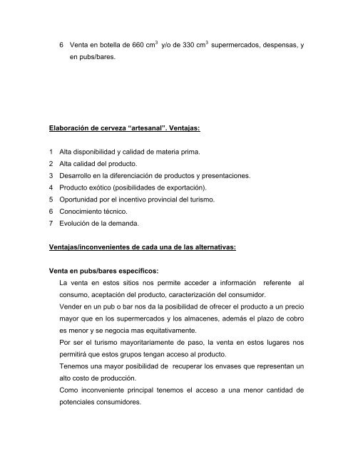 Planta Elaboradora de Cerveza Artesanal-Cangas, Herrera ...