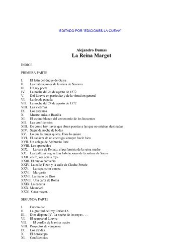 Dumas Alejandro - La reina Margot.pdf - Biblioteca