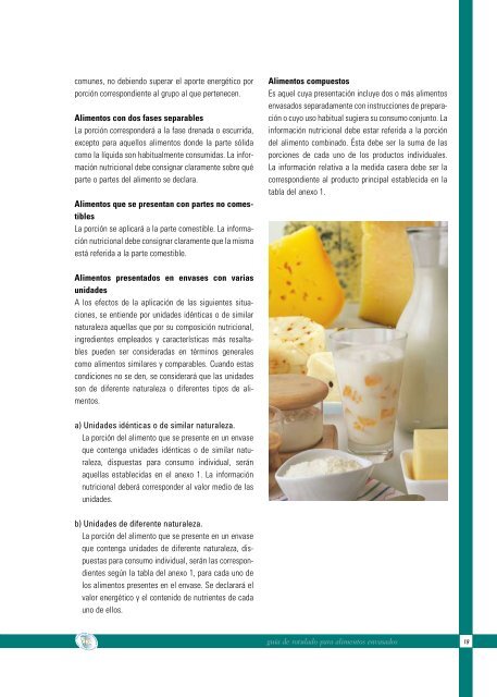 guía de rotulado para alimentos envasados - Alimentos Argentinos