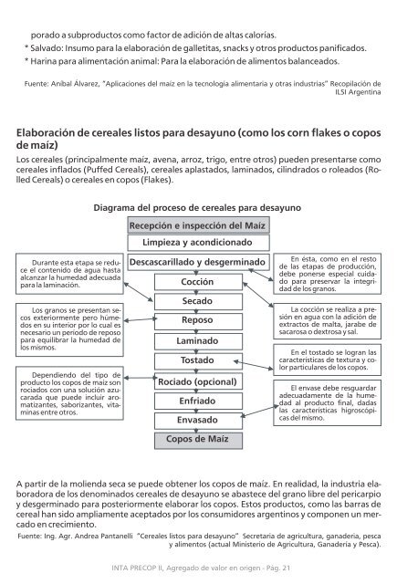 Cadena de Valor Agregado - Cosecha y Postcosecha de Granos