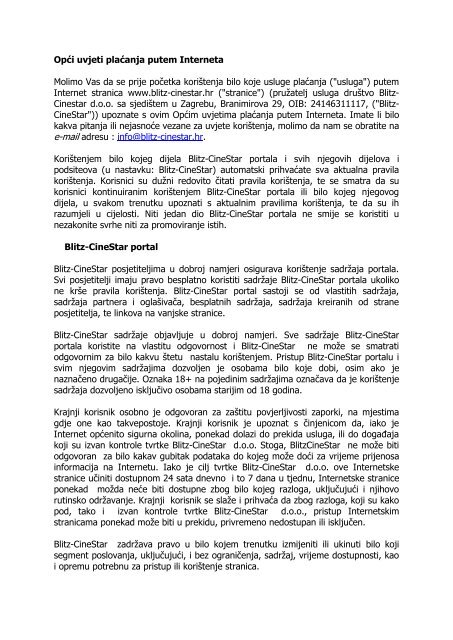 internetski sadržaji za upoznavanje putem e-pošte