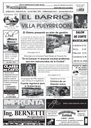 Septiembre 2010 - El Barrio Villa Pueyrredón