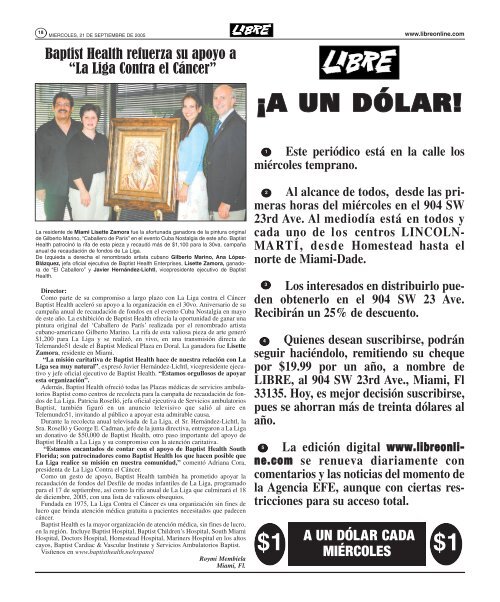 Sin azúcar no hay país - LIBRE Semanario y diario digital on-line