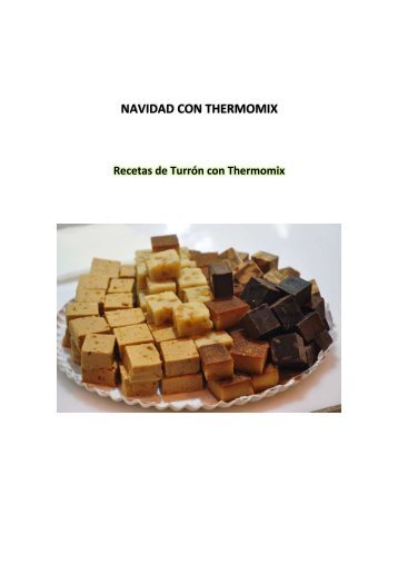 Recopilación turrones Navidad - Libros y Recetas gratis para la ...