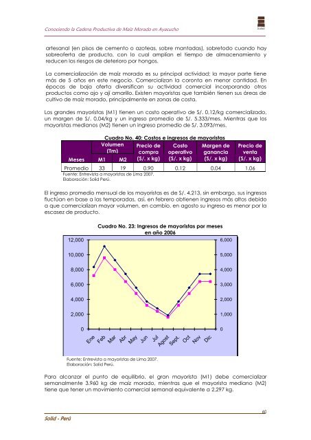 Conociendo la Cadena Productiva de Maíz Morado en ... - Solid Perú