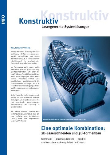 Konstruktiv - Schages CNC-Lasertechnik