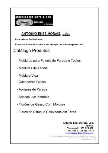 Download Catalogo Sancas e Molduras Gesso - António Enes ...