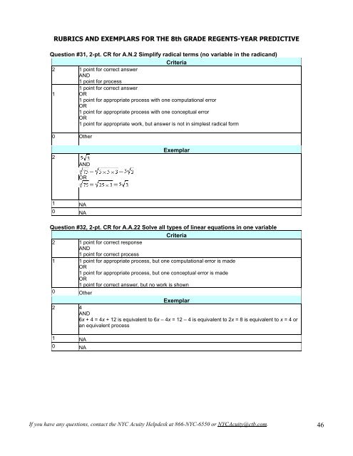 Spring Benchmark Spanish Assessment ... - CTB/McGraw-Hill