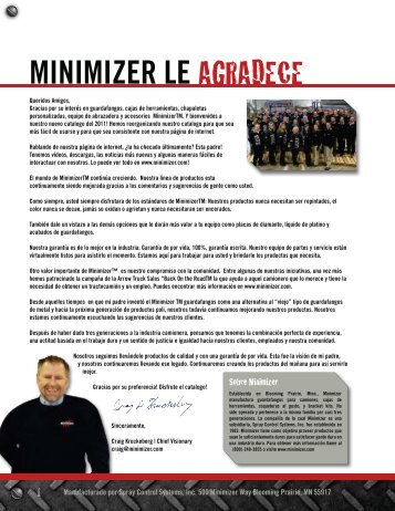 MINIMIZER LE AGRADECE