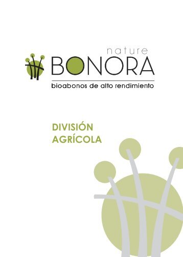 DIVISIÓN AGRÍCOLA - bonoranature.com