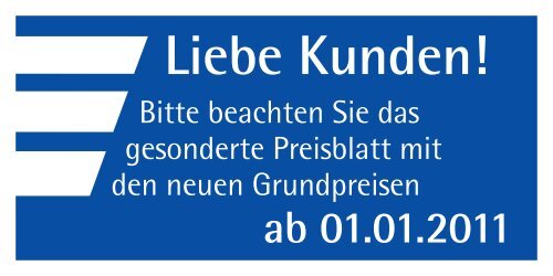 Liebe Kunden!