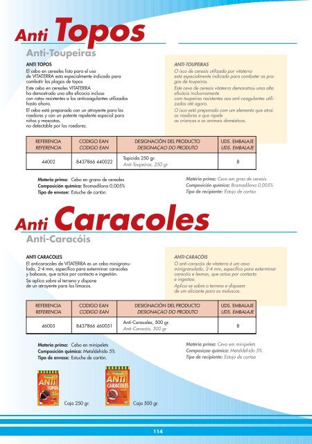 CATALOGO VITATERRA 2006 - Mirat