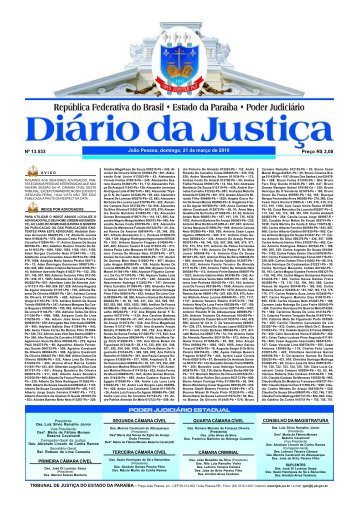 DIÁRIO DA JUSTIÇA 2010 Nº 13.533 Preço R$ 2 ... - Correio Forense