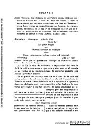 Juicio promovido por Rodrigo de Contreras contra Hernán Sánchez ...