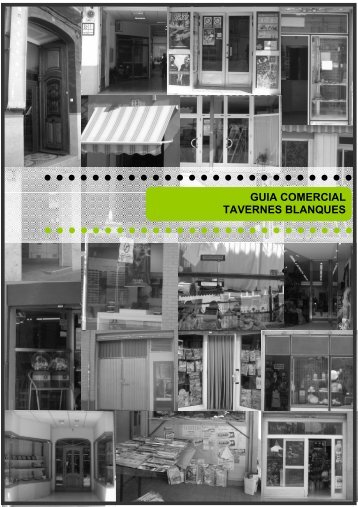 FICHAS GUIA COMERCIAL - Tavernes Blanques