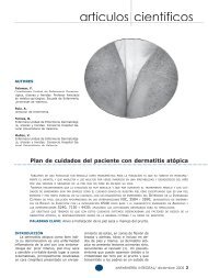 Plan de cuidados del paciente con dermatitis atópica - Colegio de ...