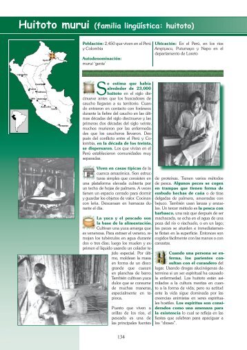 Huitoto murui (familia lingüística: huitoto)