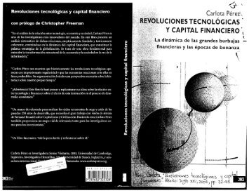 Pérez, Carlota. Revoluciones tecnológicas y capital ... - Ciecas