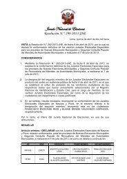 Lima, dos de enero de dos mil trece - JNE - Jurado Nacional de ...