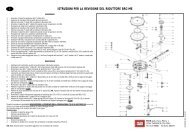 ISTRUZIONI PER LA REVISIONE DEL RIDUTTORE BRC-ME I