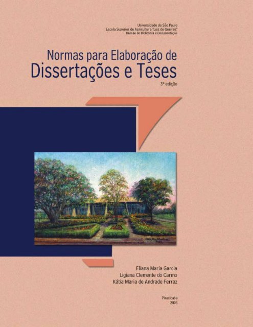 Normas de Teses 2006 - Esalq - USP