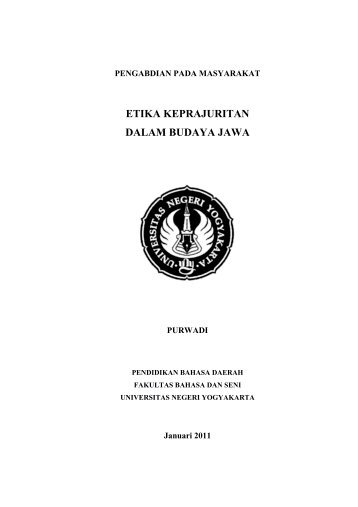 2011 ETIKA KEPRAJURITAN.pdf - Staff UNY - Universitas Negeri ...