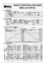 Federação de Futebol do Estado do Rio de Janeiro - FERJ