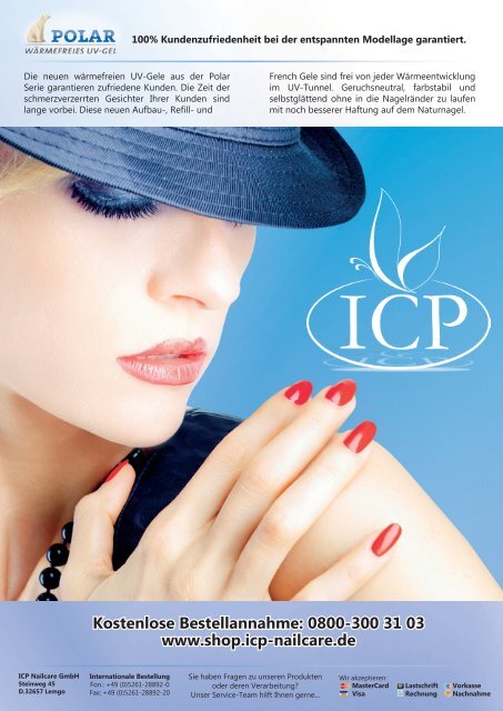 ICP-Nailcare UV-Gel Prospekt