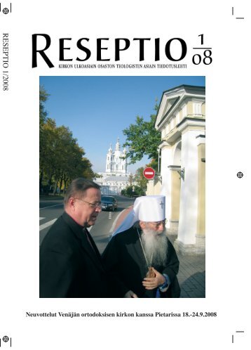 RESEPTIO 1/2008 - Sakasti - Suomen evankelis-luterilainen kirkko