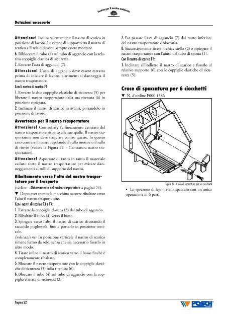 Tagliaspaccatrice SPK-320 Profi - Posch