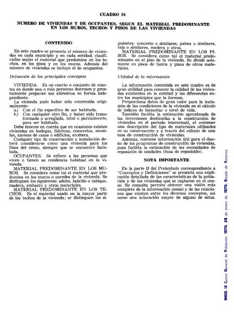 IX Censo General de Población. 1970 Estado de Veracruz - Inegi