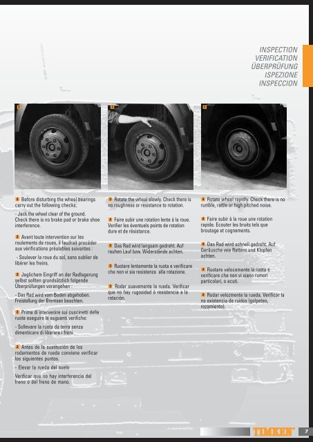 Truck Wheel Bearings - Prema