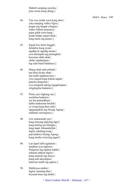 06. Serat Centhini Jilid 06 (PDF) - Adjisaka.com