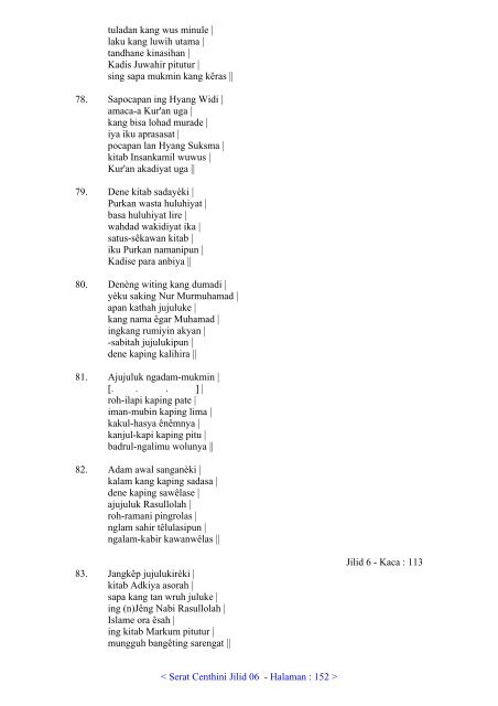 06. Serat Centhini Jilid 06 (PDF) - Adjisaka.com