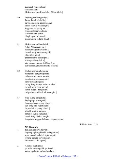 06. Serat Centhini Jilid 06 (PDF) - Adjisaka.com