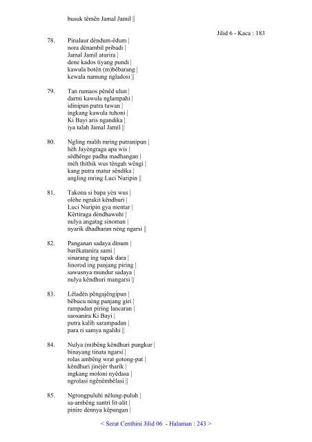 06. Serat Centhini Jilid 06 (PDF) - Adjisaka.com