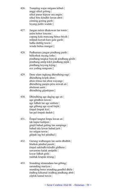 06. Serat Centhini Jilid 06 (PDF) - Adjisaka.com