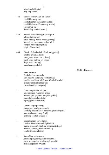 06. Serat Centhini Jilid 06 (PDF) - Adjisaka.com