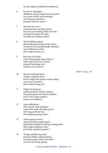06. Serat Centhini Jilid 06 (PDF) - Adjisaka.com