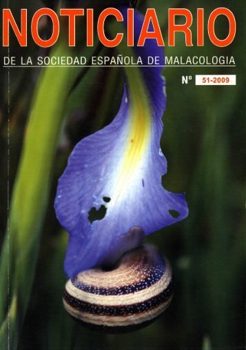 Noticiario 51 - Sociedad Española de Malacología