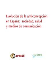 Evolución de la anticoncepción en España - Bayer Schering Pharma