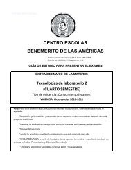 Tecnologías de laboratorio 2 - Benemerito.edu.mx