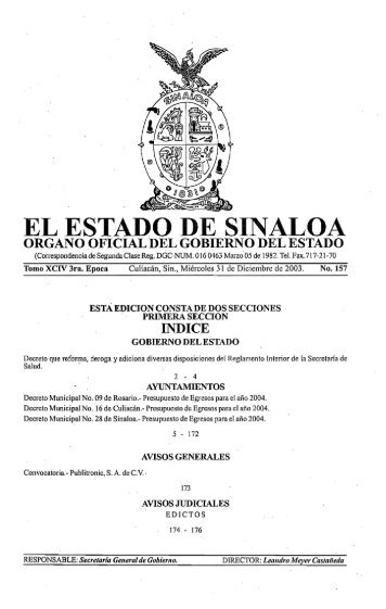 Gobierno del Estado de Sinaloa