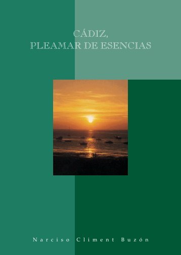 CÁDIZ, PLEAMAR DE ESENCIAS - Narciso Climent Buzón