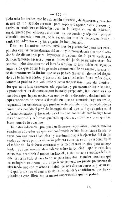 Elementos de elocuencia forense / Pedro Sainz de Andino