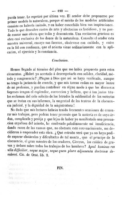 Elementos de elocuencia forense / Pedro Sainz de Andino