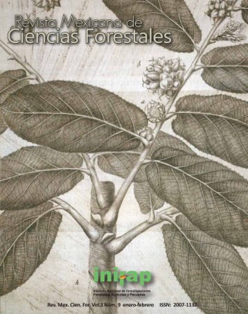 Vol. 3 Núm. 9 - Instituto Nacional de Investigaciones Forestales ...