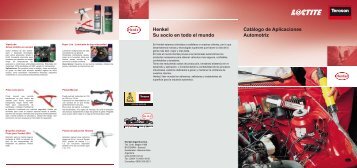 Catálogo de Aplicaciones Automotriz Henkel Su socio en todo el ...