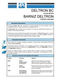 D800 Barniz Concept 2020 y Deltron BC - Pinturerías Piccin Hnos.